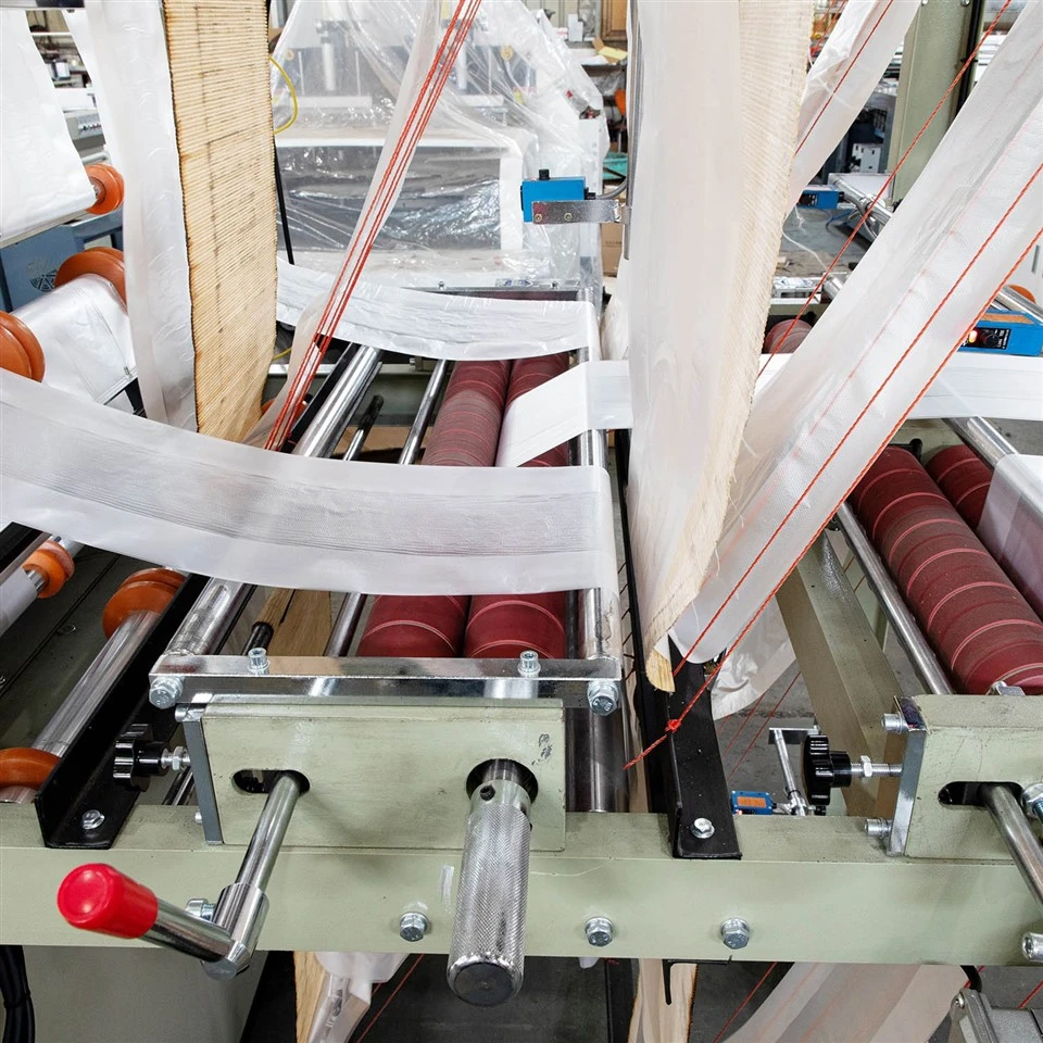 6 Line Plastic Shopping Bag Making Machine factory 6 Line Plastic Shopping Bag Making Machine factory