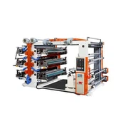 Máquina de impressão flexográfica de seis cores